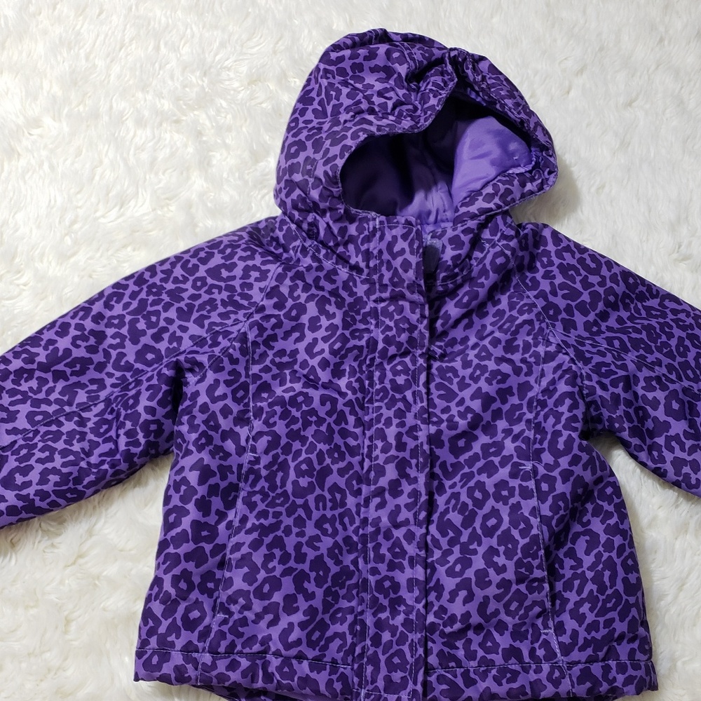 Purple cheetah jacket